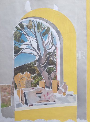 Vue du Cilento depuis la cuisine d'I Gelsi à San Marco