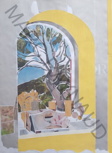 Vue du Cilento depuis la cuisine d'I Gelsi à San Marco